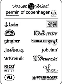 Distributors of needlework products from Kreinik, Permin, Zweigart, Jobelan, Marlitt, DMC